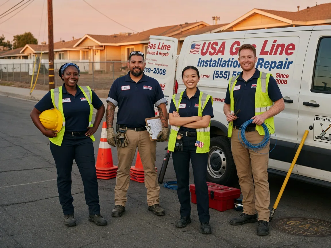 Gas Line Installation company in Stallings, NC